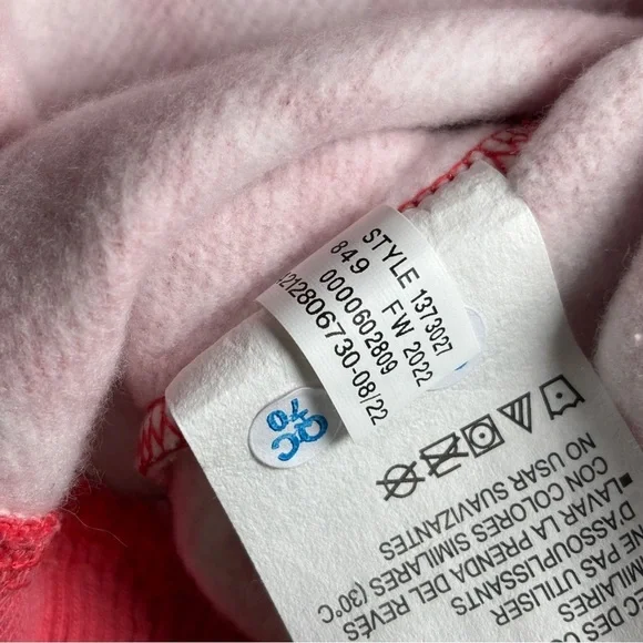 Pink Camo Sweatshirt Fall Layering NWT Athleisure Size Large - Picture 5 of 6